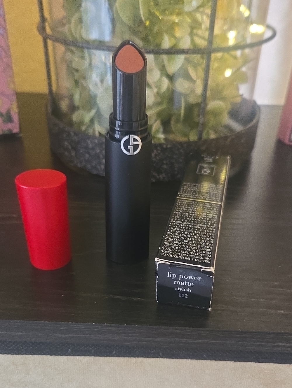 💄💋Giorgio Armani Lip Power Matte Lipstick 112 - Stylish